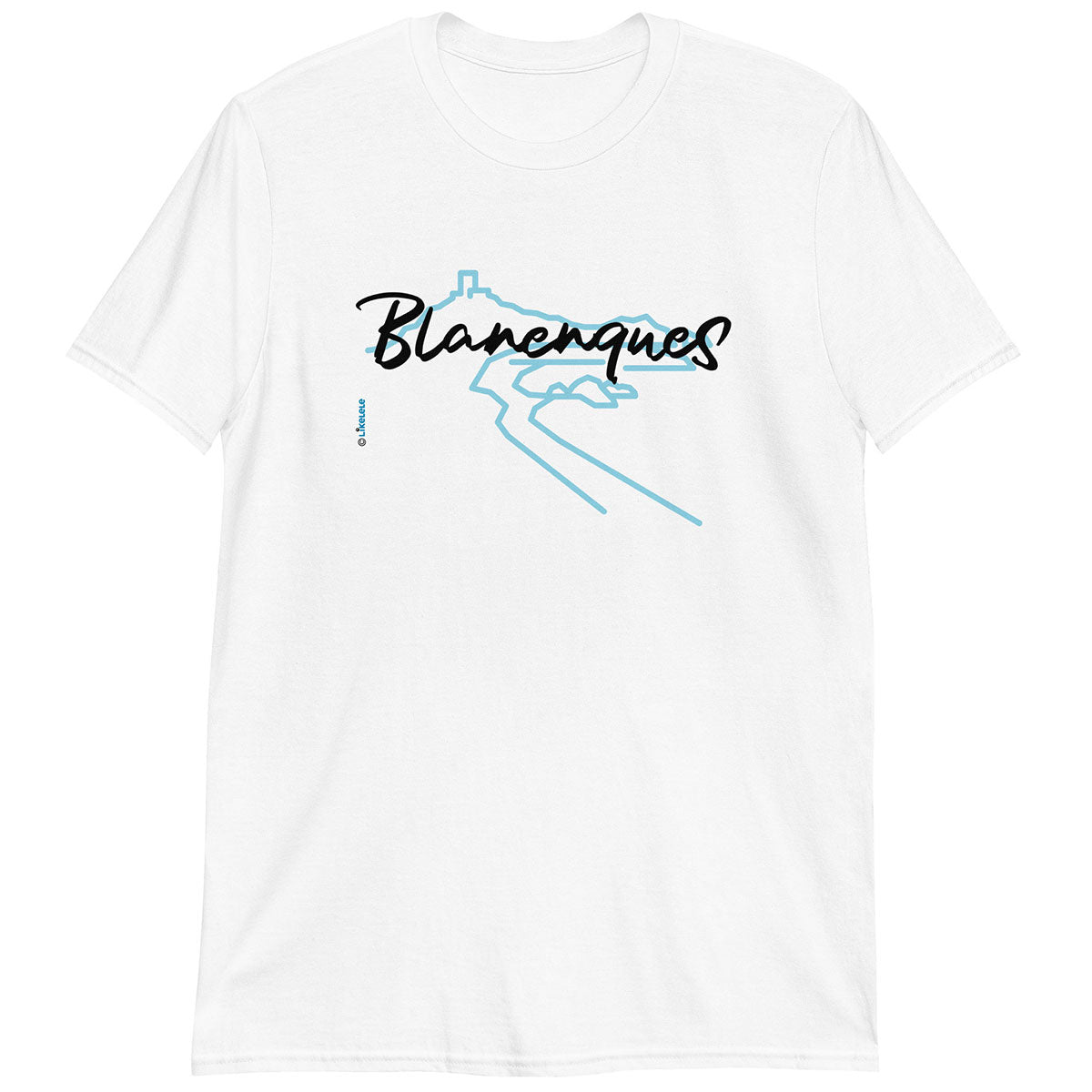 BLANENQUES · Camiseta m/corta·Mujer/Unisex · Basic·Blanco-101a