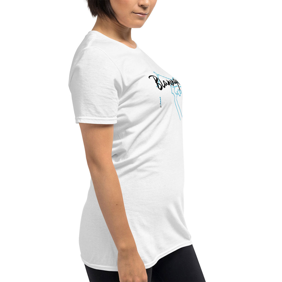 BLANENQUES · Camiseta m/corta·Mujer/Unisex · Basic·Blanco-101a