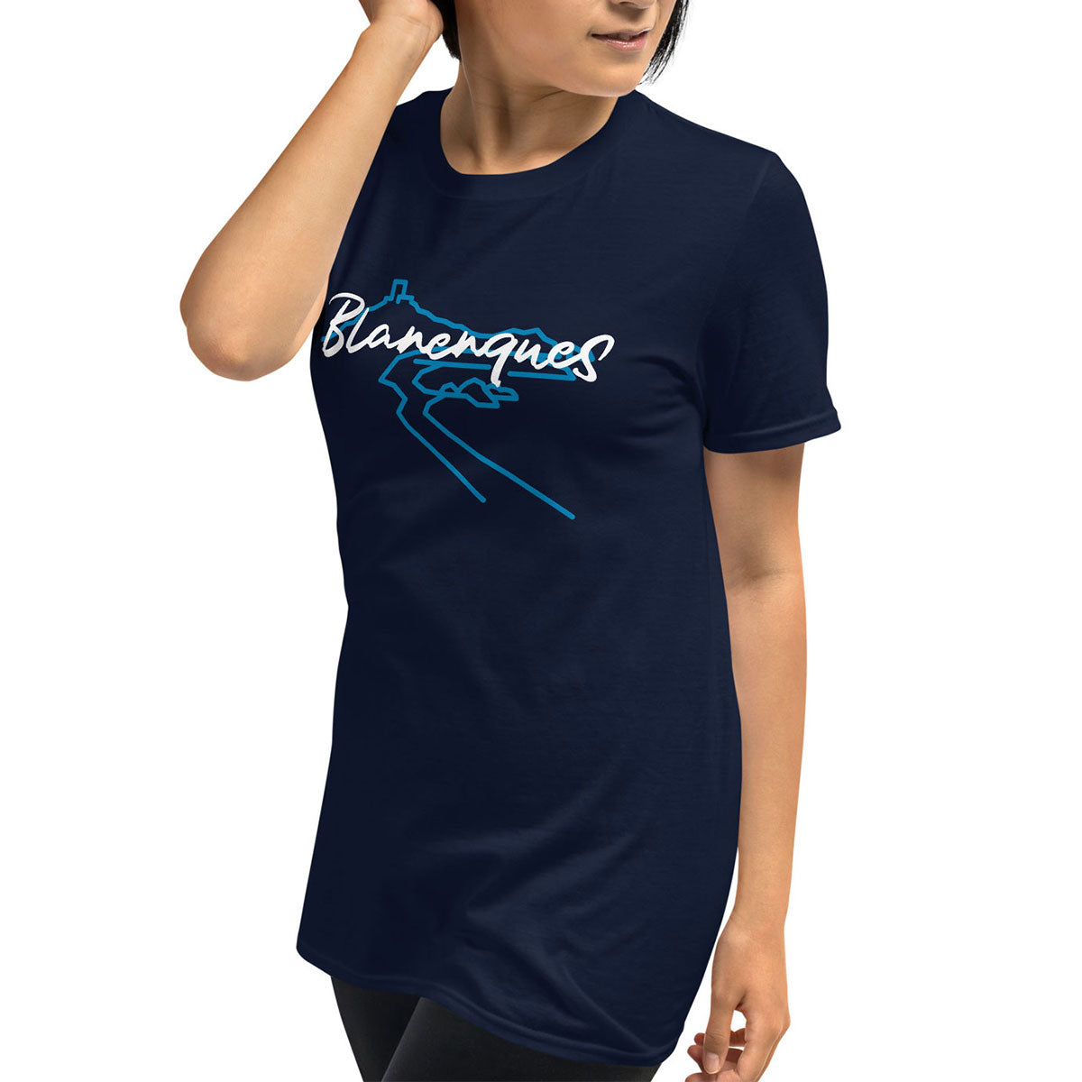 BLANENQUES · Camiseta m/corta·Mujer/Unisex · Basic·Navy-101c2