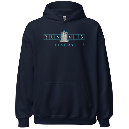 BLANES Font Gòtica · Sudadera capucha·Hombre/Unisex · Basic·Navy-216c1f