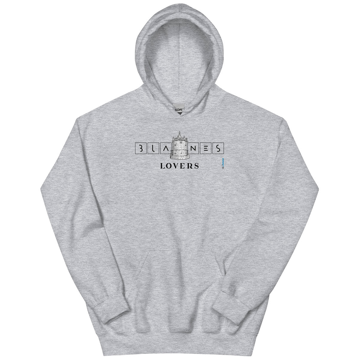 BLANES Font Gòtica · Sudadera capucha·Hombre/Unisex · Basic·Sport Grey-215a1f