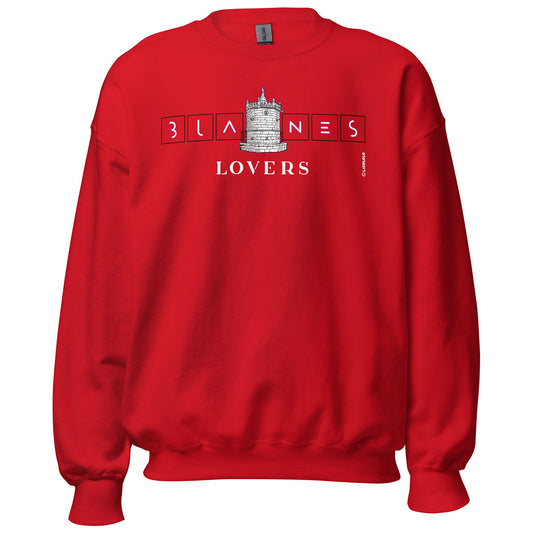 BLANES Font Gòtica · Sudadera·Mujer/Unisex · Basic·Red-213b2f