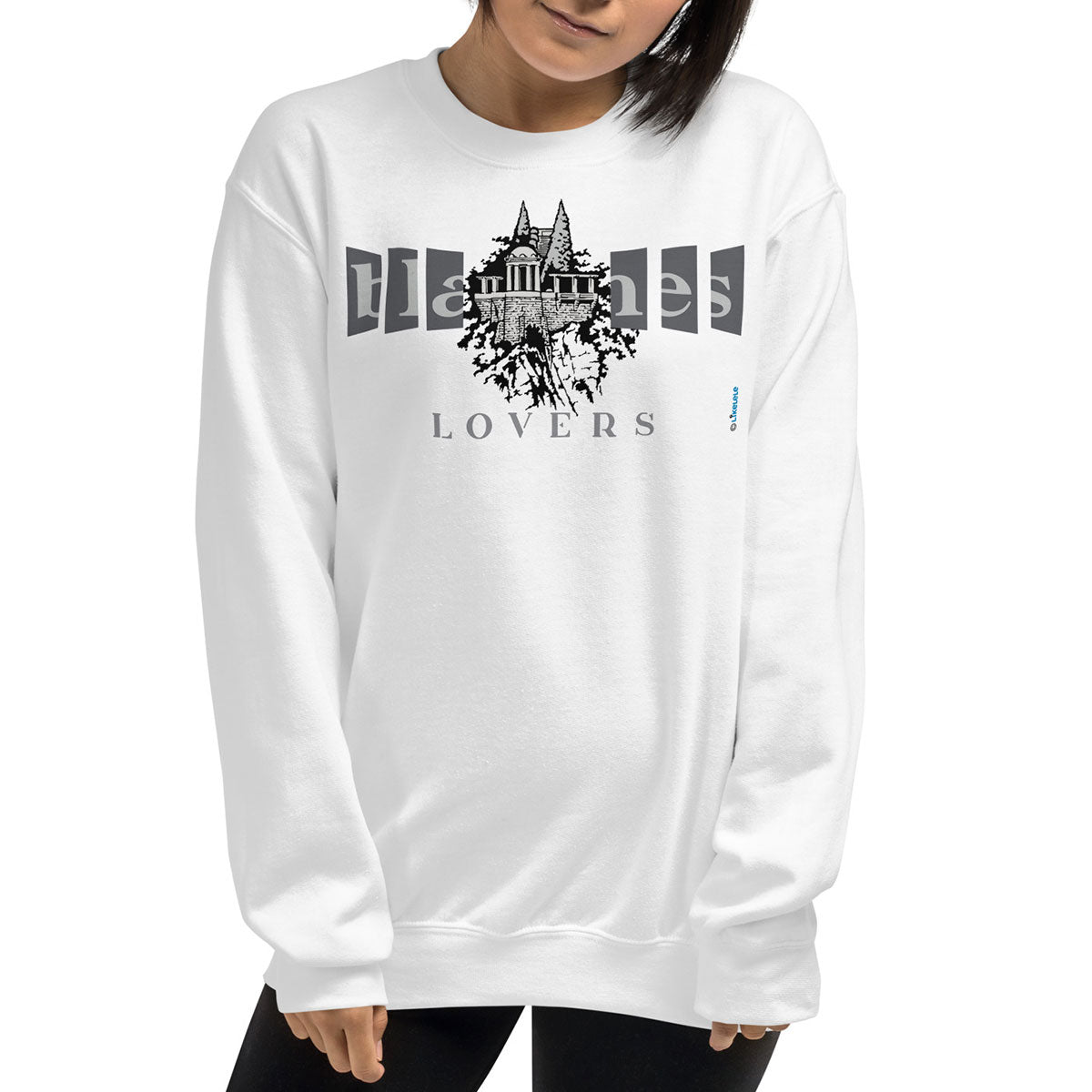 BLANES Jardí Botànic · Sudadera·Mujer/Unisex · Basic·White-221a2f