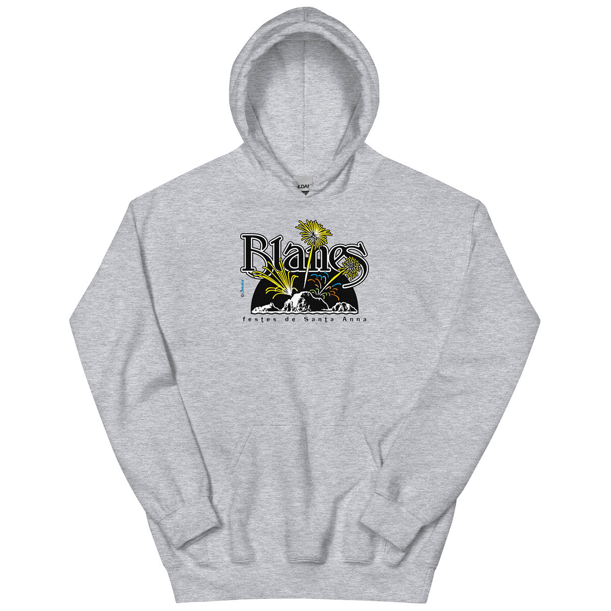 BLANES Sa Palomera · Sudadera capucha·Mujer/Unisex · Basic·Sport Grey-210a2f
