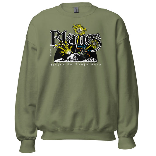 BLANES Sa Palomera · Sudadera·Hombre/Unisex · Basic·Military Green-211b1f