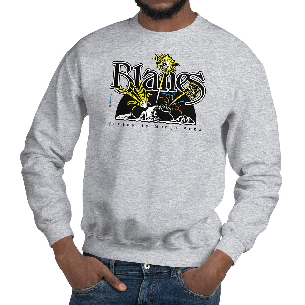 BLANES Sa Palomera · Sudadera·Hombre/Unisex · Basic·Sport Grey-212a1f