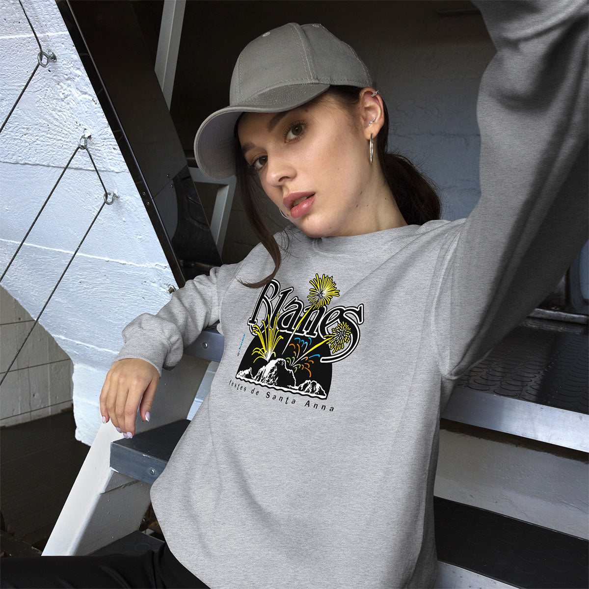 BLANES Sa Palomera · Sudadera·Hombre/Unisex · Basic·Sport Grey-212a1f