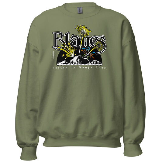 BLANES Sa Palomera · Sudadera·Mujer/Unisex · Basic·Military Green-211b2f