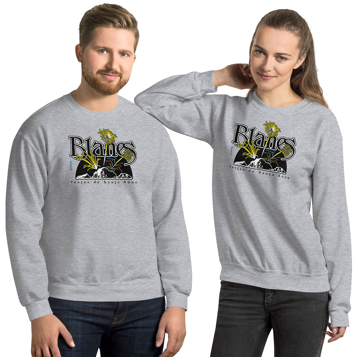 BLANES Sa Palomera · Sudadera·Mujer/Unisex · Basic·Sport Grey-212a2f