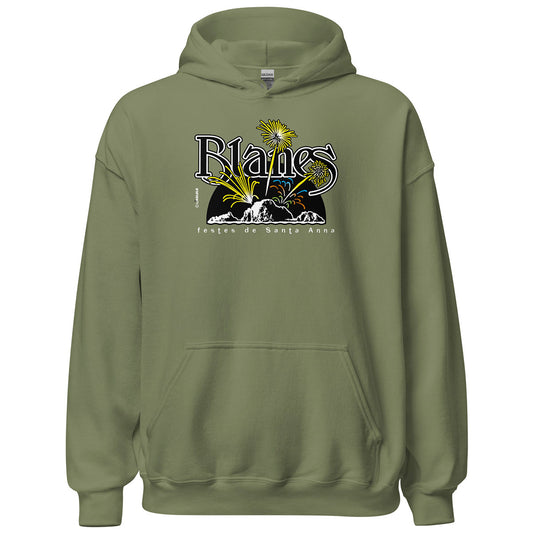 BLANES Sa Palomera · Sudadera capucha·Hombre/Unisex · Basic·Military Green-209b1f