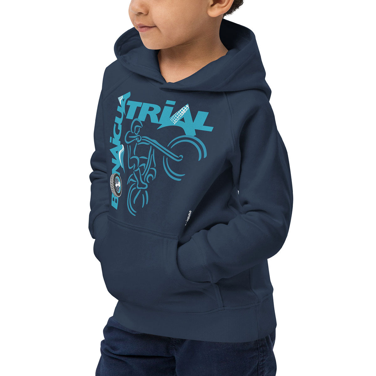 BONAIGUA TRIAL · Sudadera capucha·Niño · Medium·French Navy-181c3f