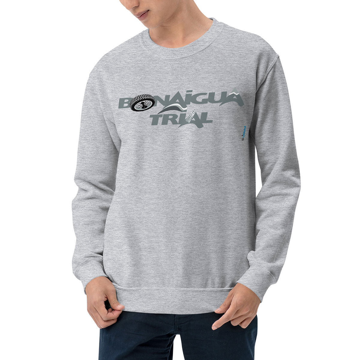 BONAIGUA TRIAL · Sudadera·Hombre/Unisex · Basic·Gris1-173a1f