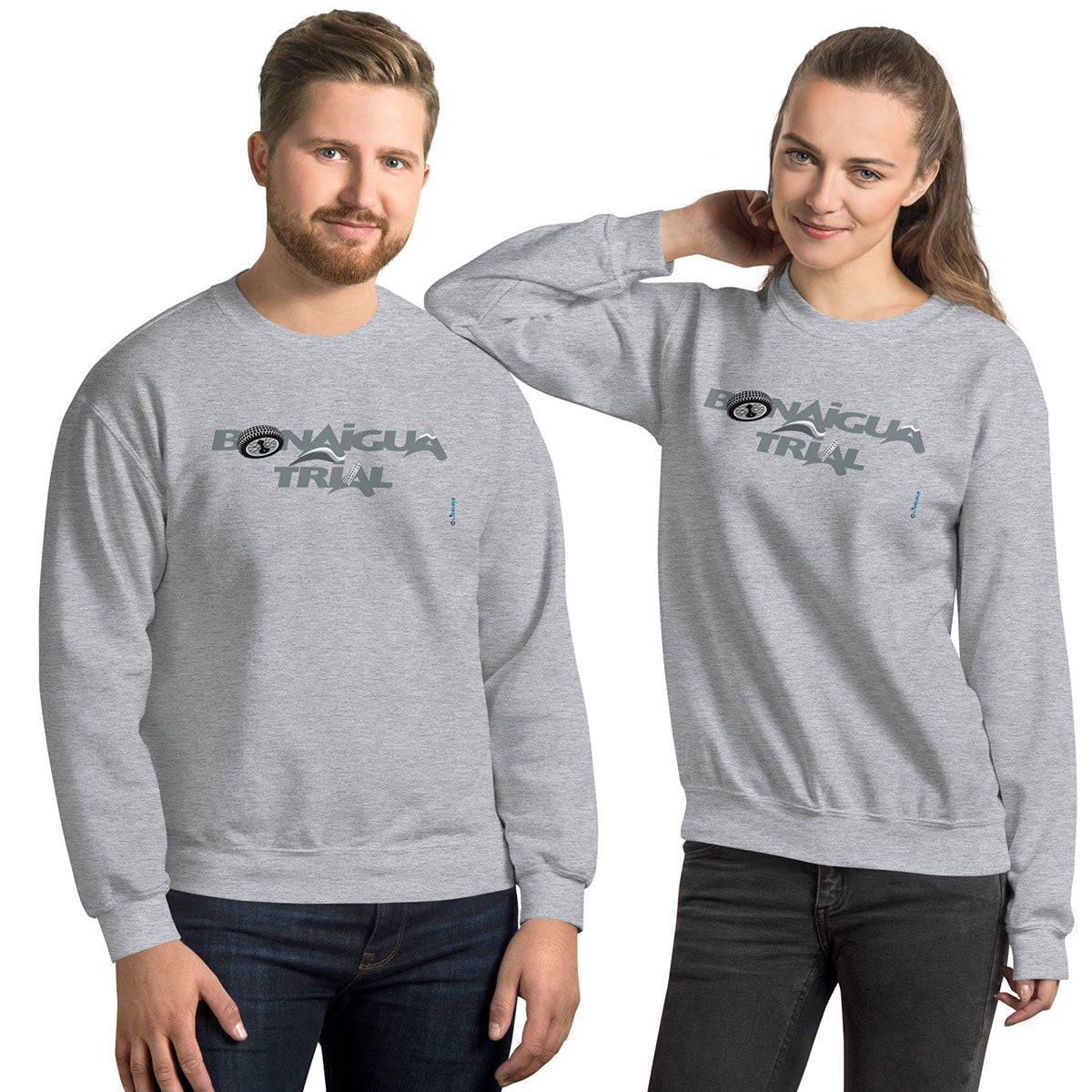BONAIGUA TRIAL · Sudadera·Hombre/Unisex · Basic·Gris1-173a1f