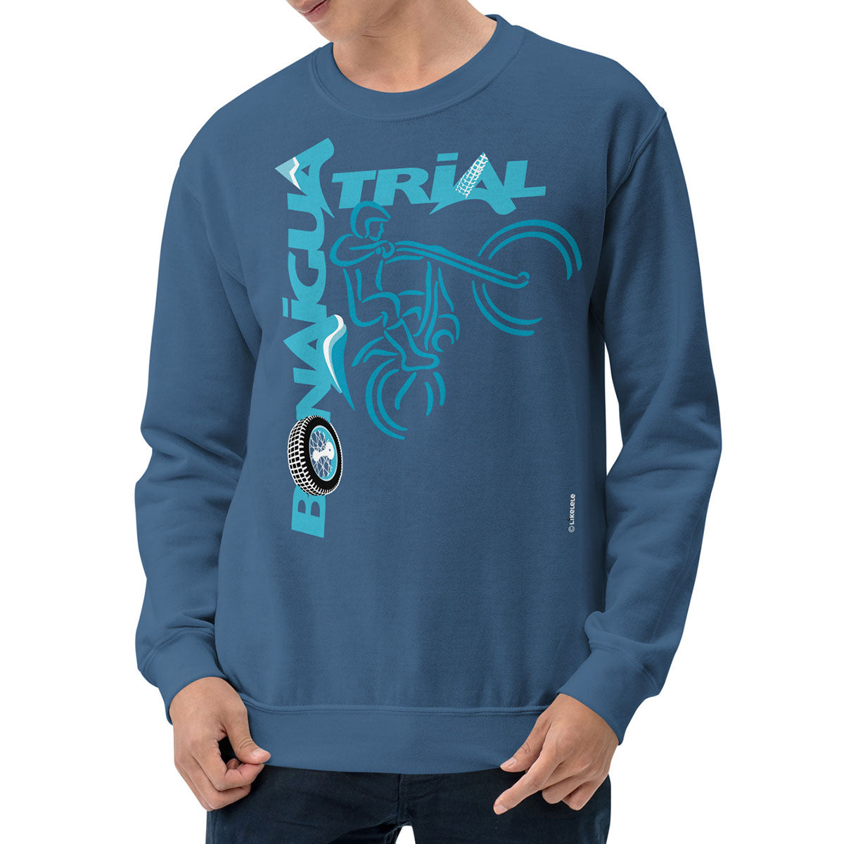 BONAIGUA TRIAL · Sudadera·Hombre/Unisex · Basic·Indigo Blue-191b1f