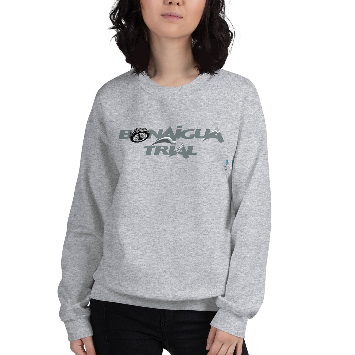 BONAIGUA TRIAL · Sudadera·Mujer/Unisex · Basic·Gris1-173a2f