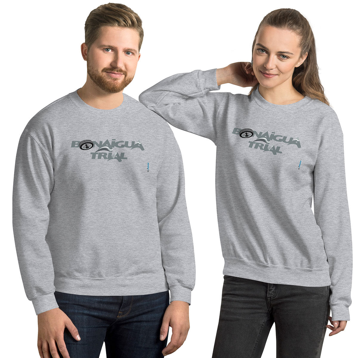 BONAIGUA TRIAL · Sudadera·Mujer/Unisex · Basic·Gris1-173a2f