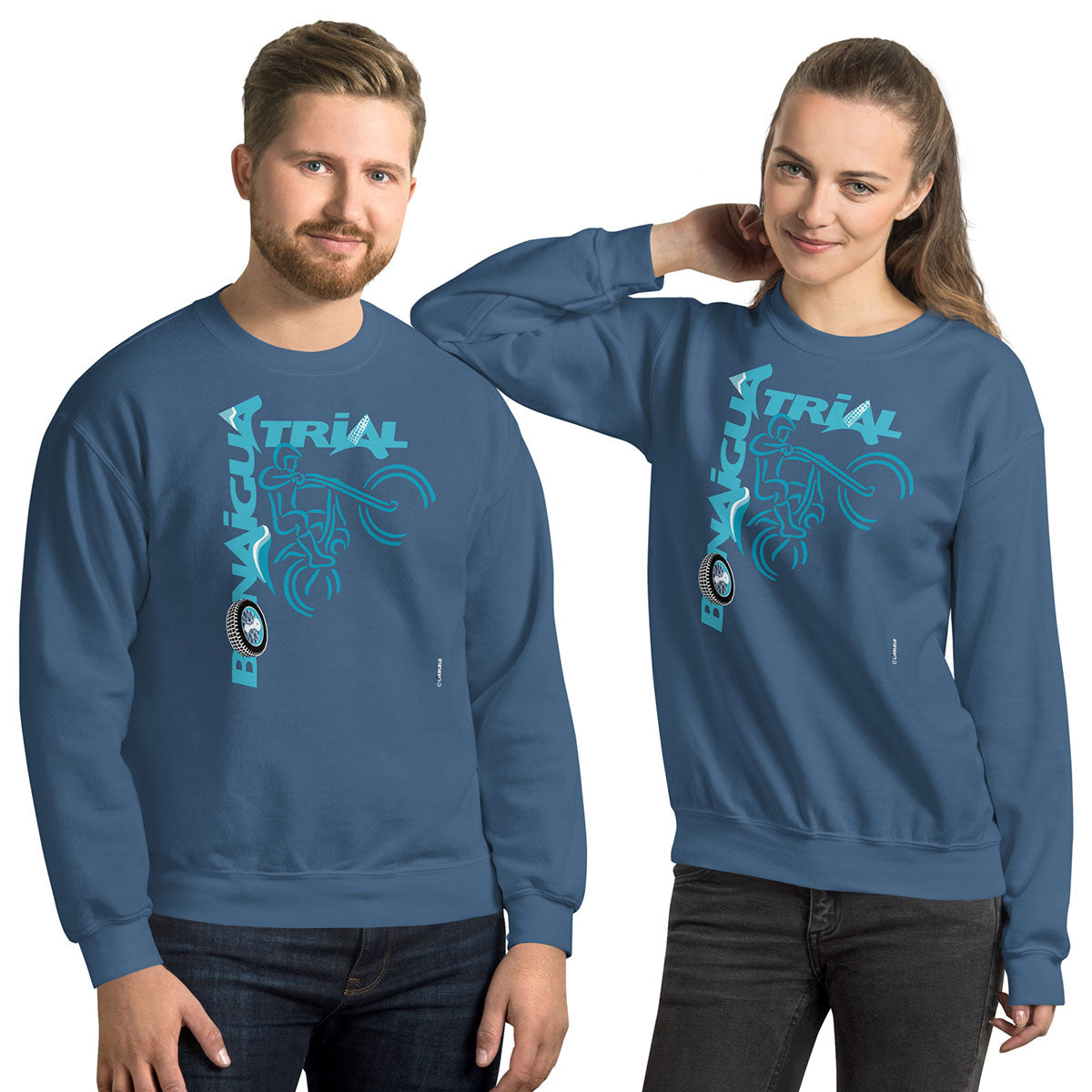 BONAIGUA TRIAL · Sudadera·Mujer/Unisex · Basic·Indigo Blue-191b2f