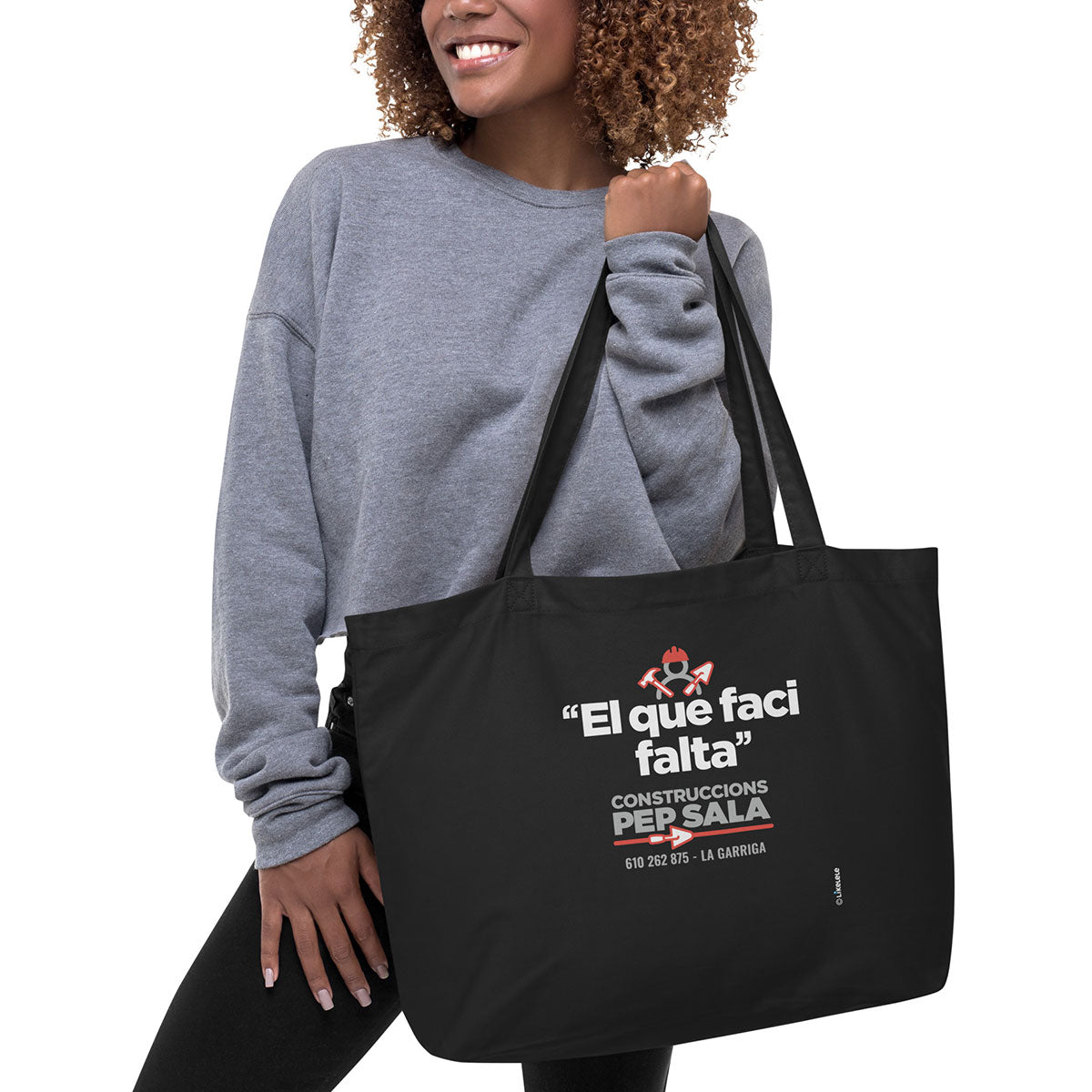 CONSTRUCCIONS PEP SALA · Bolsa grande 51x36x13·Unisex · Medium·Negro-147c