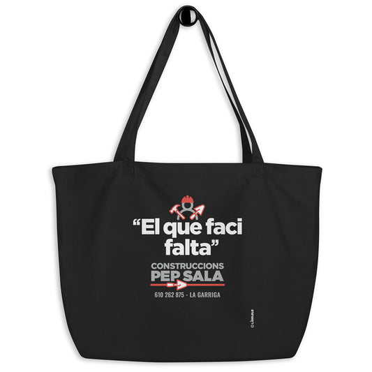 CONSTRUCCIONS PEP SALA · Bolsa grande 51x36x13·Unisex · Medium·Negro-147c