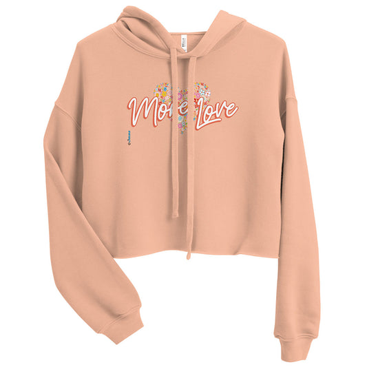 LIKELELE world · Sudadera corta capucha·Mujer · Medium·Peach-200a2f