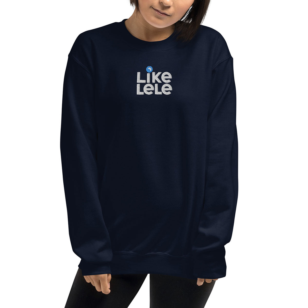 LIKELELE world · Sudadera·Mujer/Unisex · Basic·Navy-227c2f