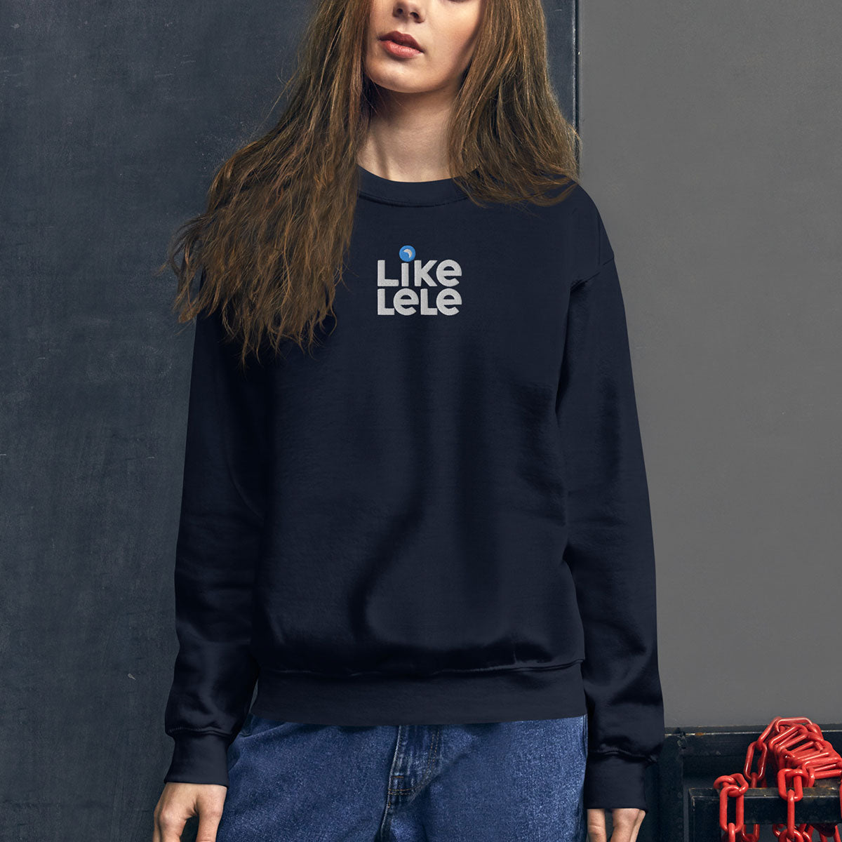 LIKELELE world · Sudadera·Mujer/Unisex · Basic·Navy-227c2f