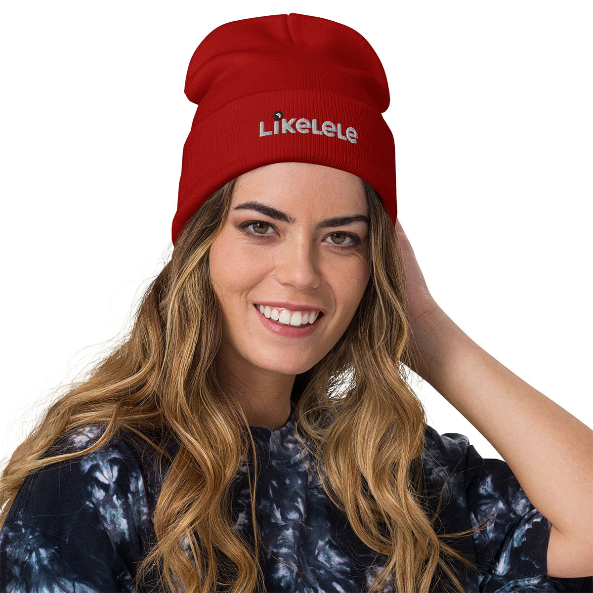 LIKELELE world · Gorro invierno·Unisex · Medium·Red-243c4f