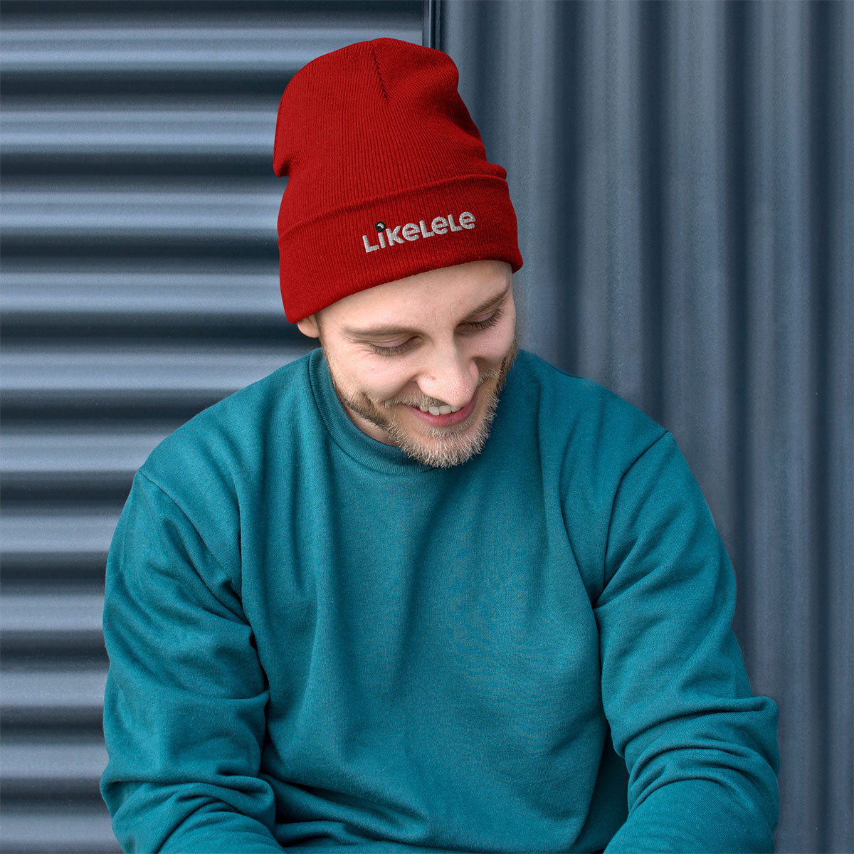 LIKELELE world · Gorro invierno·Unisex · Medium·Red-243c4f