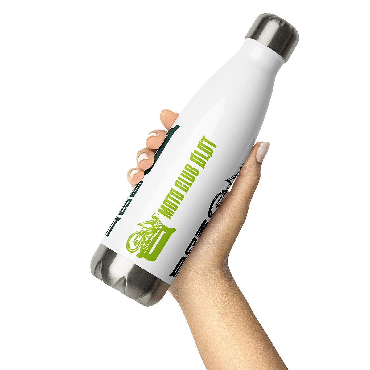 MOTO CLUB OLOT · Botella/Termo inox 50cl · Premium·Blanco-162x