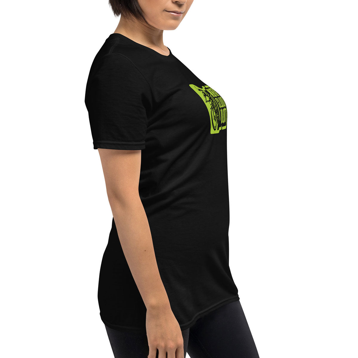MOTO CLUB OLOT · Camiseta m/corta·Mujer/Unisex · Basic·Negro-125c2
