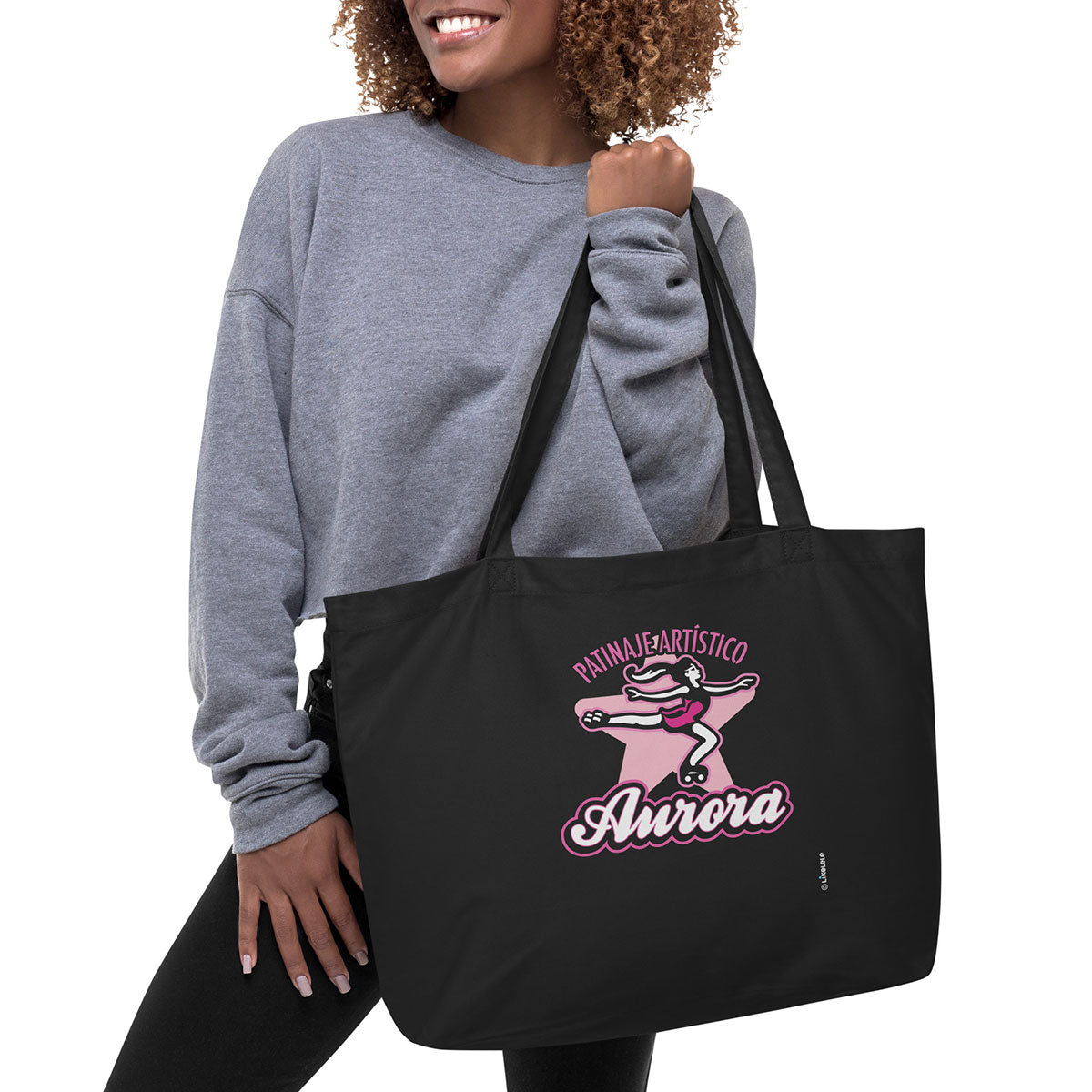 PATINAJE ARTÍSTICO AURORA · Bolsa grande 51x36x13·Unisex · Medium·Negro-136c