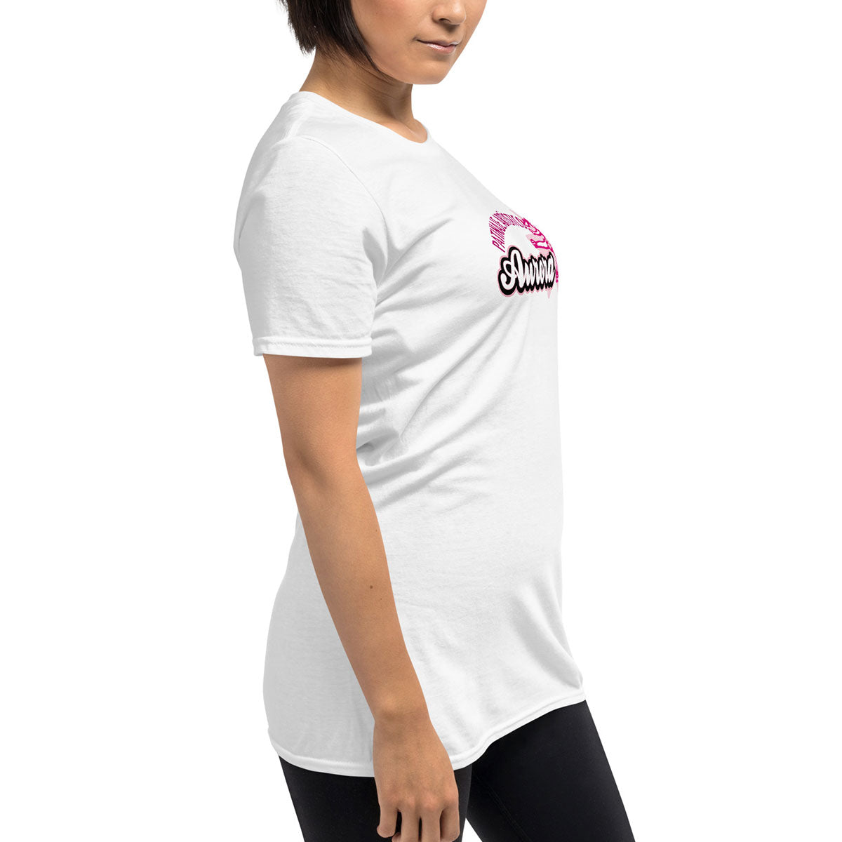PATINAJE ARTÍSTICO AURORA · Camiseta m/corta·Mujer/Unisex · Basic·Blanco-133a2