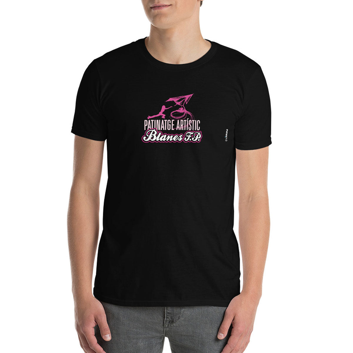 PATINATGE ARTÍSTIC BLANES FP · Camiseta m/corta·Hombre/Unisex · Basic·Negro-139c1