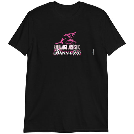 PATINATGE ARTÍSTIC BLANES FP · Camiseta m/corta·Hombre/Unisex · Basic·Negro-139c1