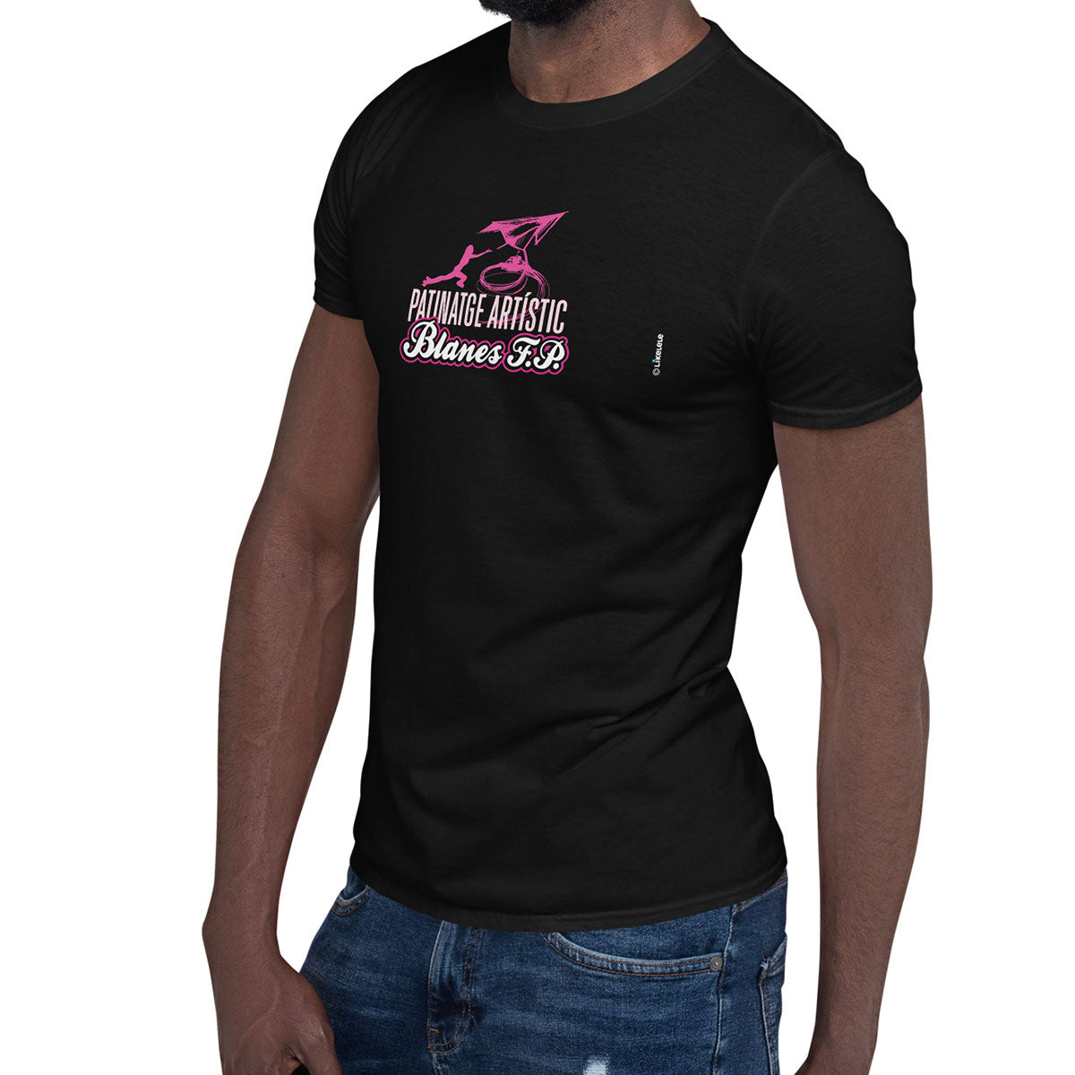 PATINATGE ARTÍSTIC BLANES FP · Camiseta m/corta·Hombre/Unisex · Basic·Negro-139c1