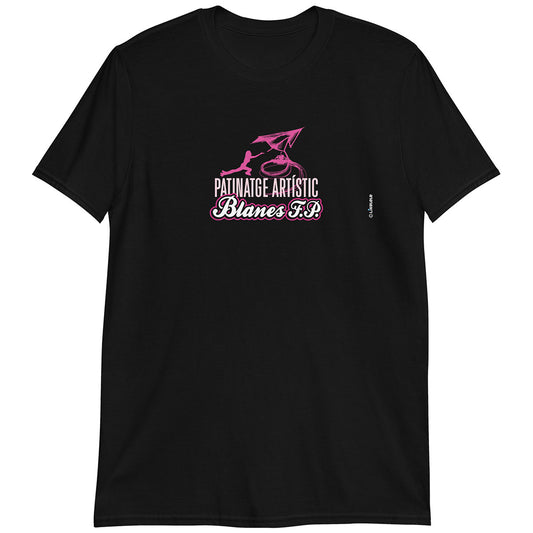 PATINATGE ARTÍSTIC BLANES FP · Camiseta m/corta·Mujer/Unisex · Basic·Negro-139c2
