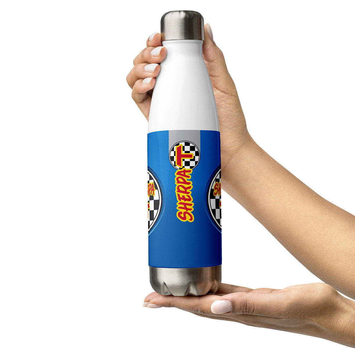 SHERPA T Azul · Botella/Termo inox 50cl · Premium·White-229x4ip