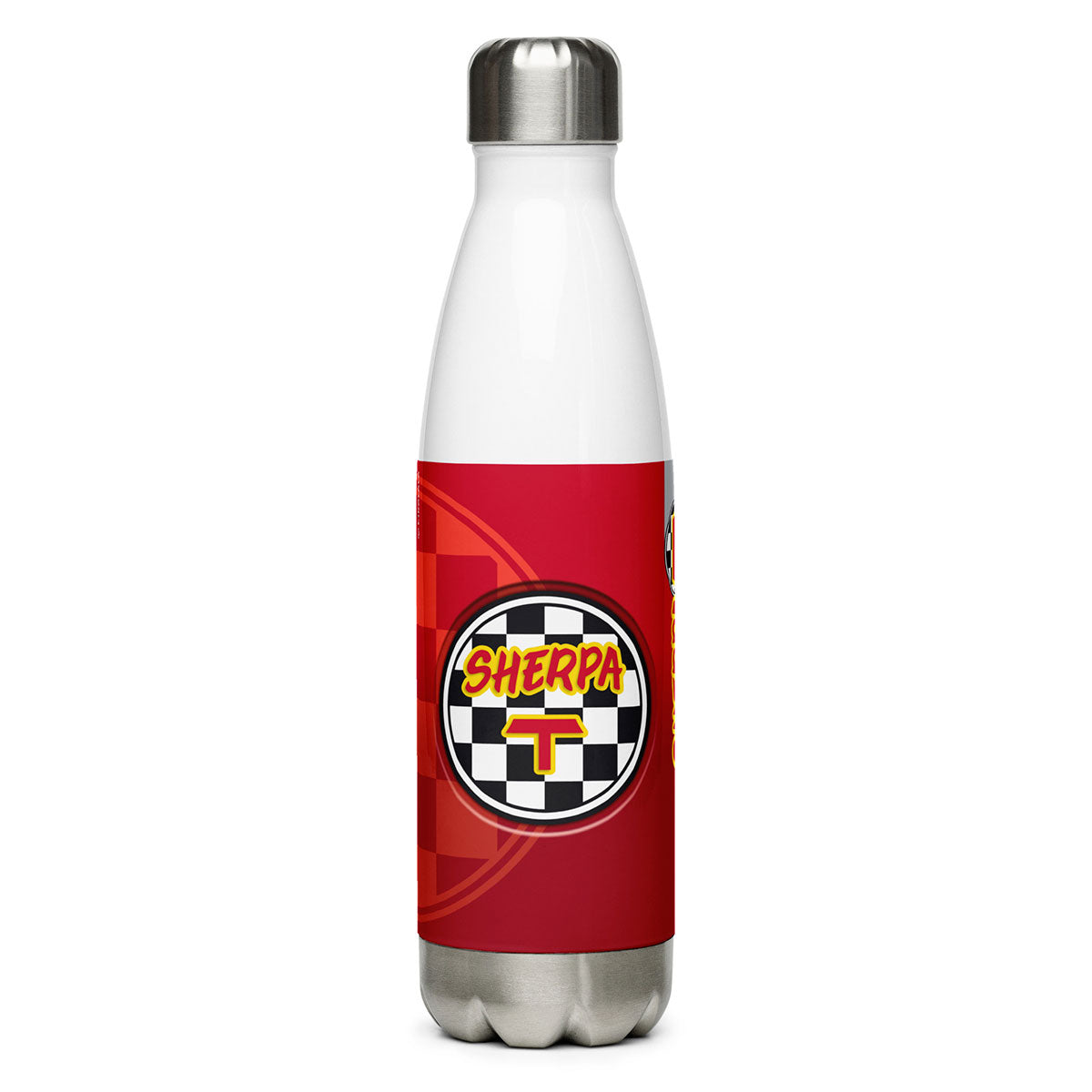 SHERPA T Roja · Botella/Termo inox 50cl · Premium·White-228x4ip