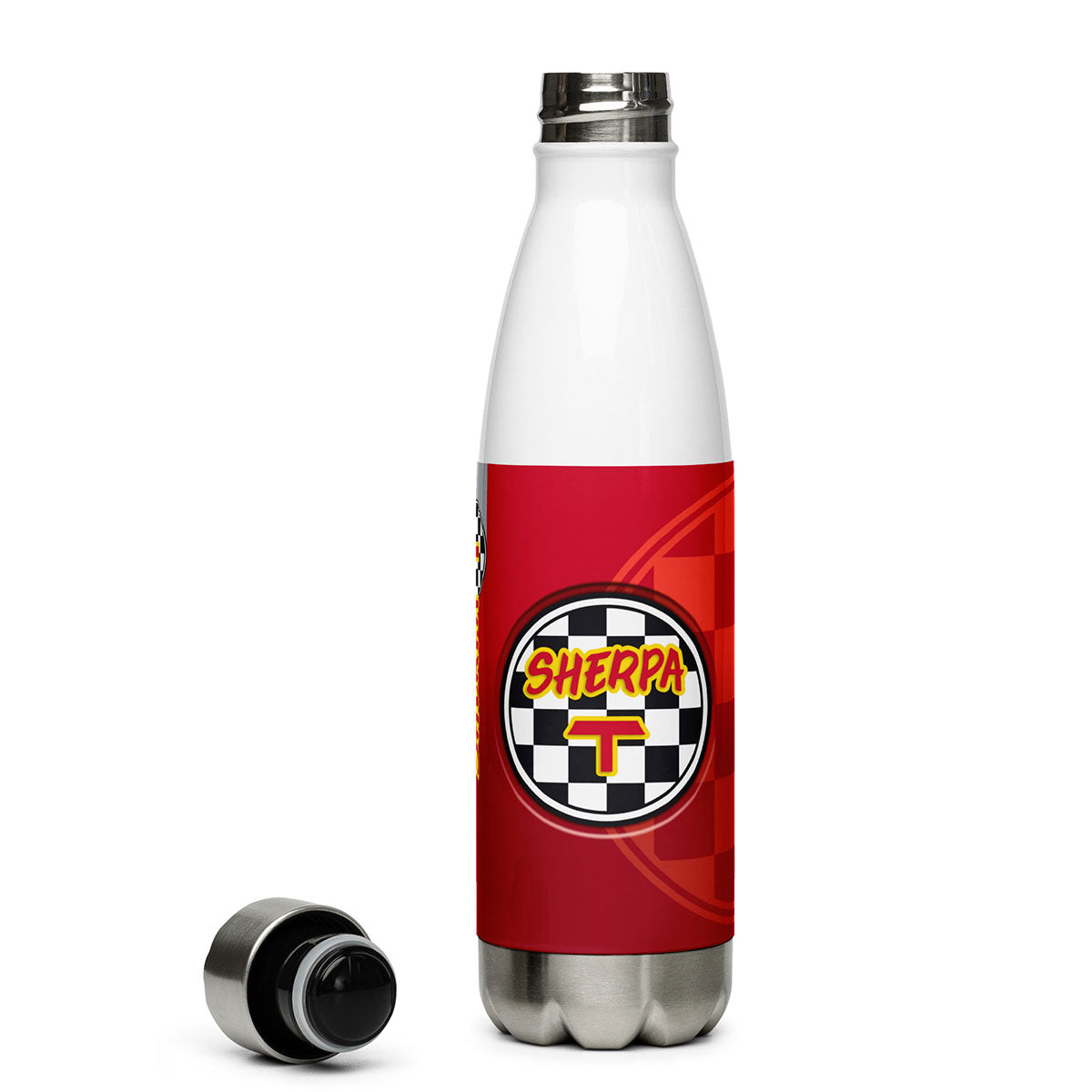 SHERPA T Roja · Botella/Termo inox 50cl · Premium·White-228x4ip