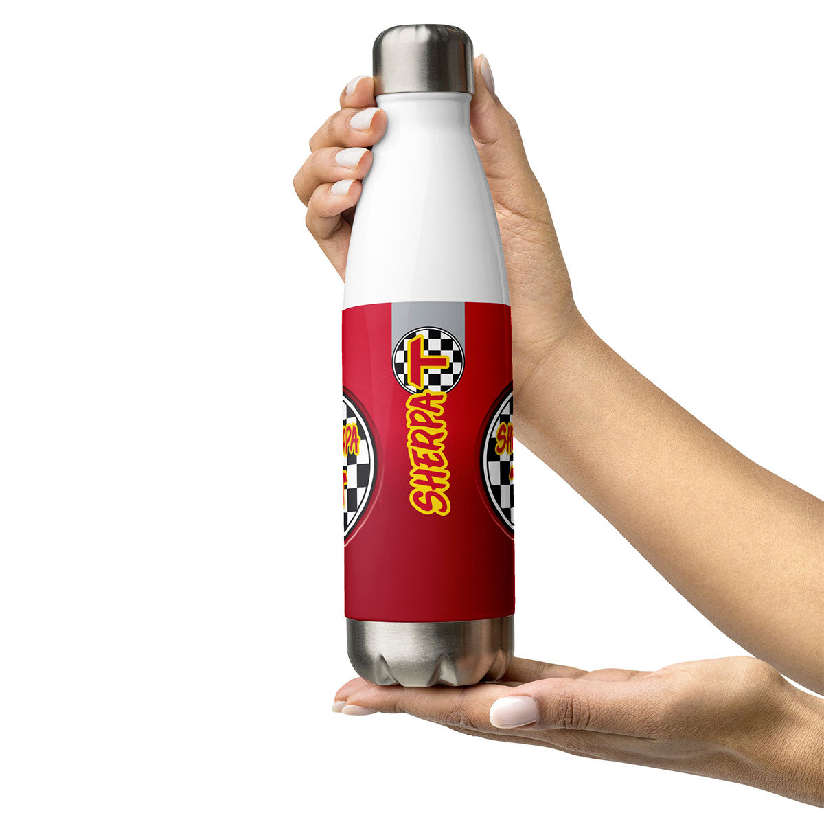 SHERPA T Roja · Botella/Termo inox 50cl · Premium·White-228x4ip