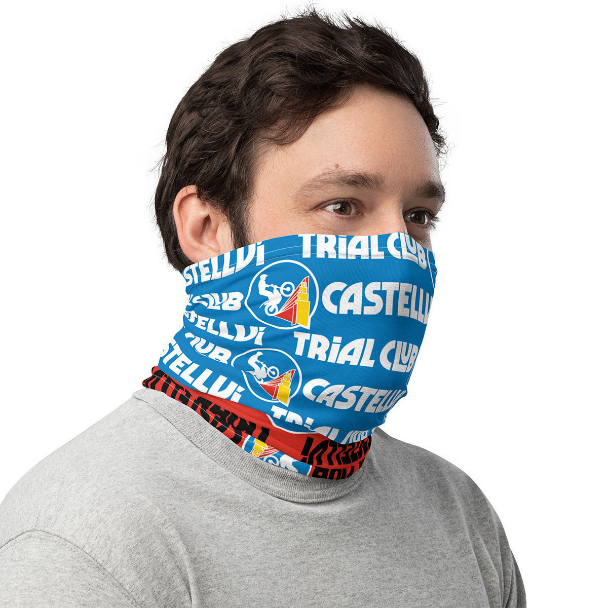 TRIAL CLUB CASTELLVÍ · Braga de cuello·Unisex · Premium·Full Print-195x4ip