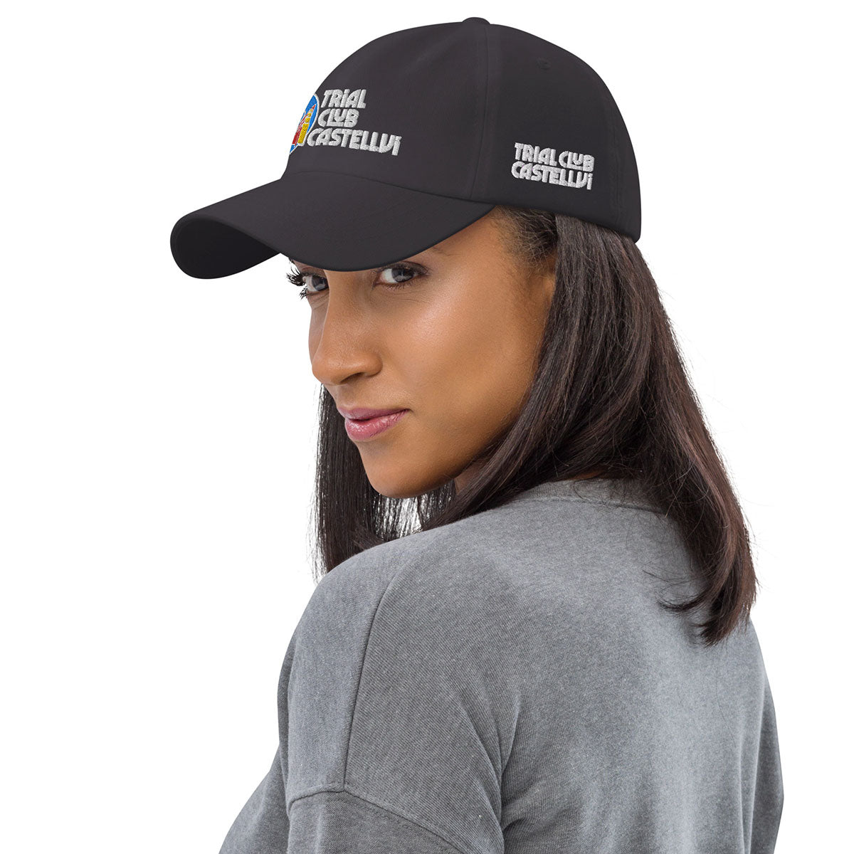 TRIAL CLUB CASTELLVÍ · Gorra Béisbol·Unisex · Basic·Dark Grey-186c4fg
