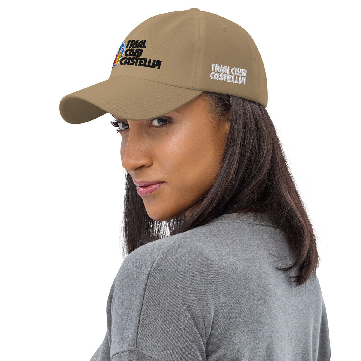 TRIAL CLUB CASTELLVÍ · Gorra Béisbol·Unisex · Basic·Khaki-185b4fg