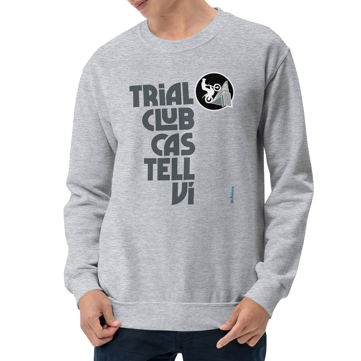 TRIAL CLUB CASTELLVÍ · Sudadera·Hombre/Unisex · Basic·Gris1-189a1f