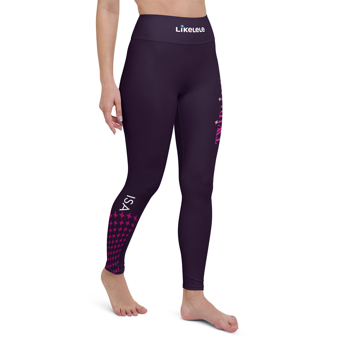 TWIRLING COSTA BRAVA · Leggings·cintura alta·Mujer · Premium·Full Print-232x2ip