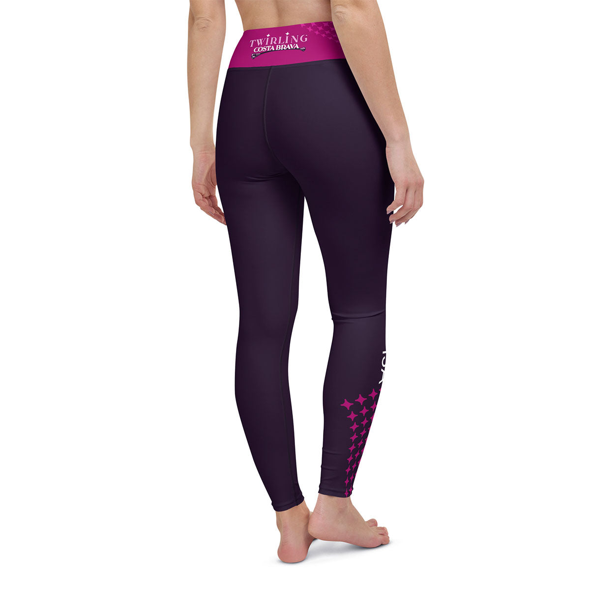 TWIRLING COSTA BRAVA · Leggings·cintura alta·Mujer · Premium·Full Print-232x2ip