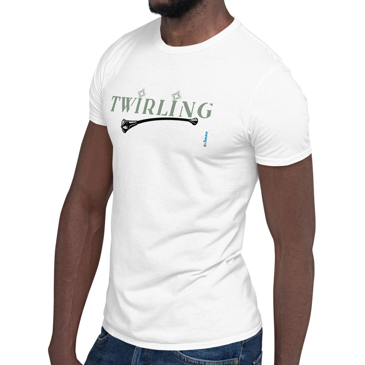 TWIRLING · Camiseta m/corta·Hombre/Unisex · Basic·Blanco-116a2
