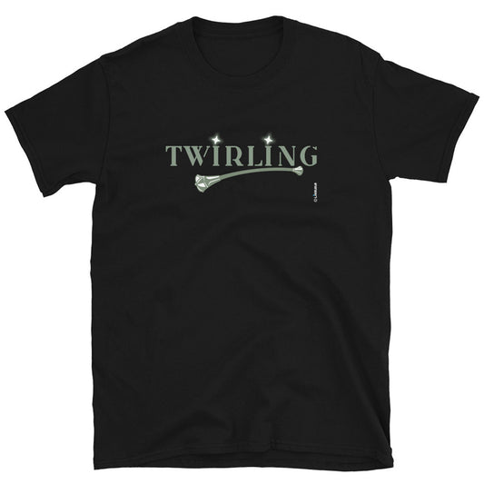 TWIRLING · Camiseta m/corta·Hombre/Unisex · Basic·Negro-116c2