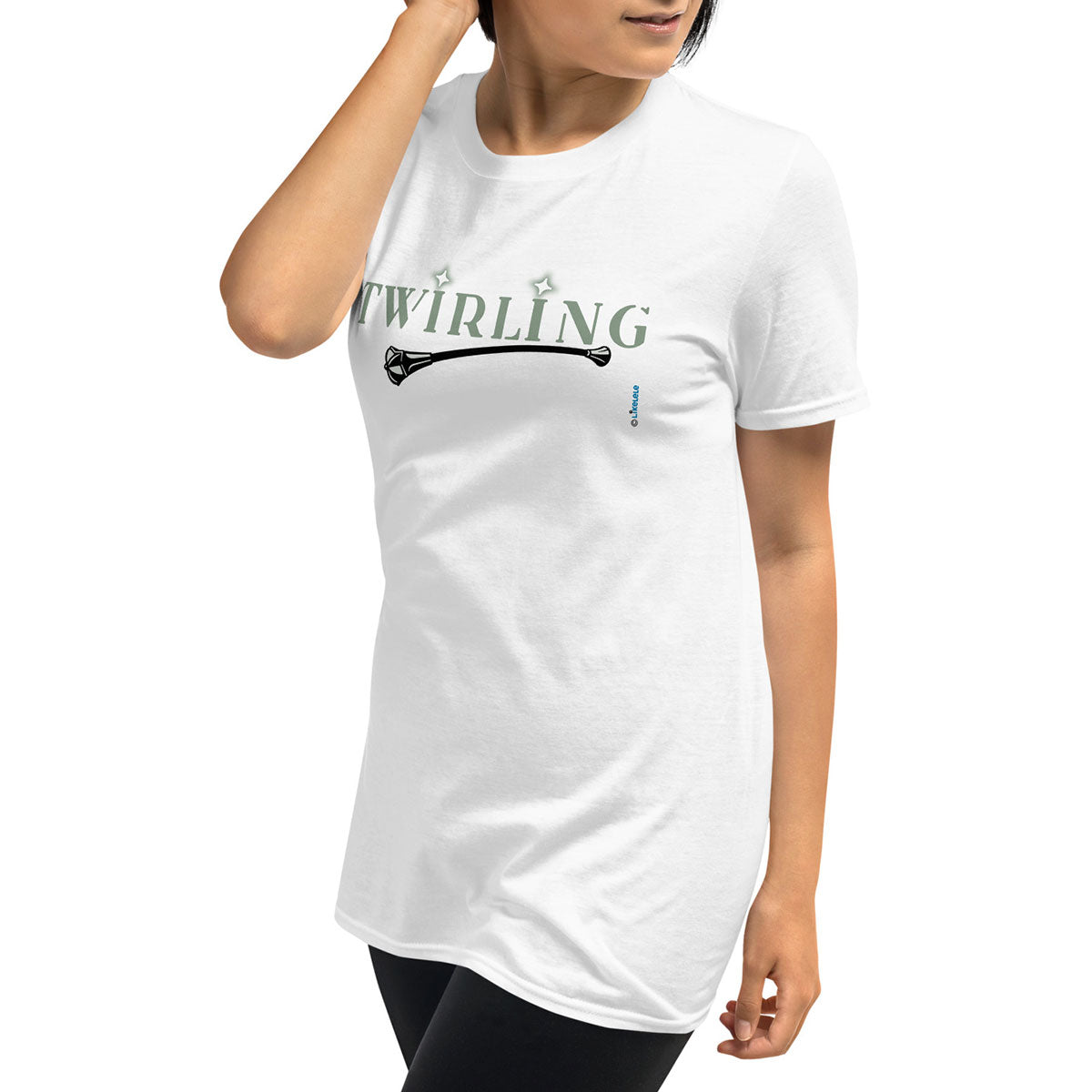 TWIRLING · Camiseta m/corta·Mujer/Unisex · Basic·Blanco-116a