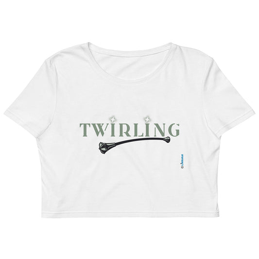 TWIRLING · Crop Top m/corta·Mujer · Medium·Blanco-113a